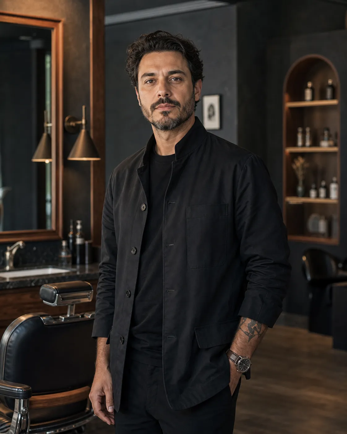 Miguel Costa, mestre barbeiro