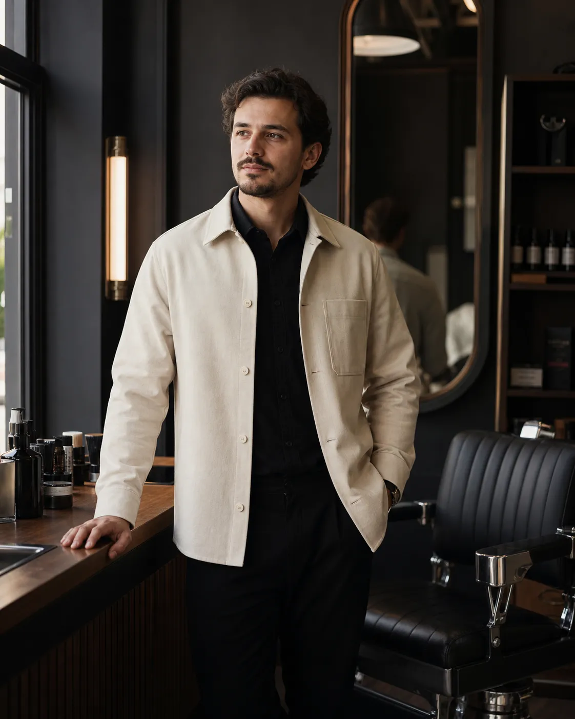Tiago Martins, barbeiro especialista em fade